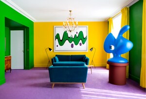 Le Bristol Paris and Kamel Mennour's Latest Collaboration Invites Bertrand Lavier to Imagine a New Look for the Paris Suite and Garden