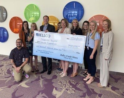 Bellco Credit Union presented a grant of $100,000 to Children&rsquo;s Hospital Colorado to support wellness programs that address secondary trauma and caregiver fatigue.