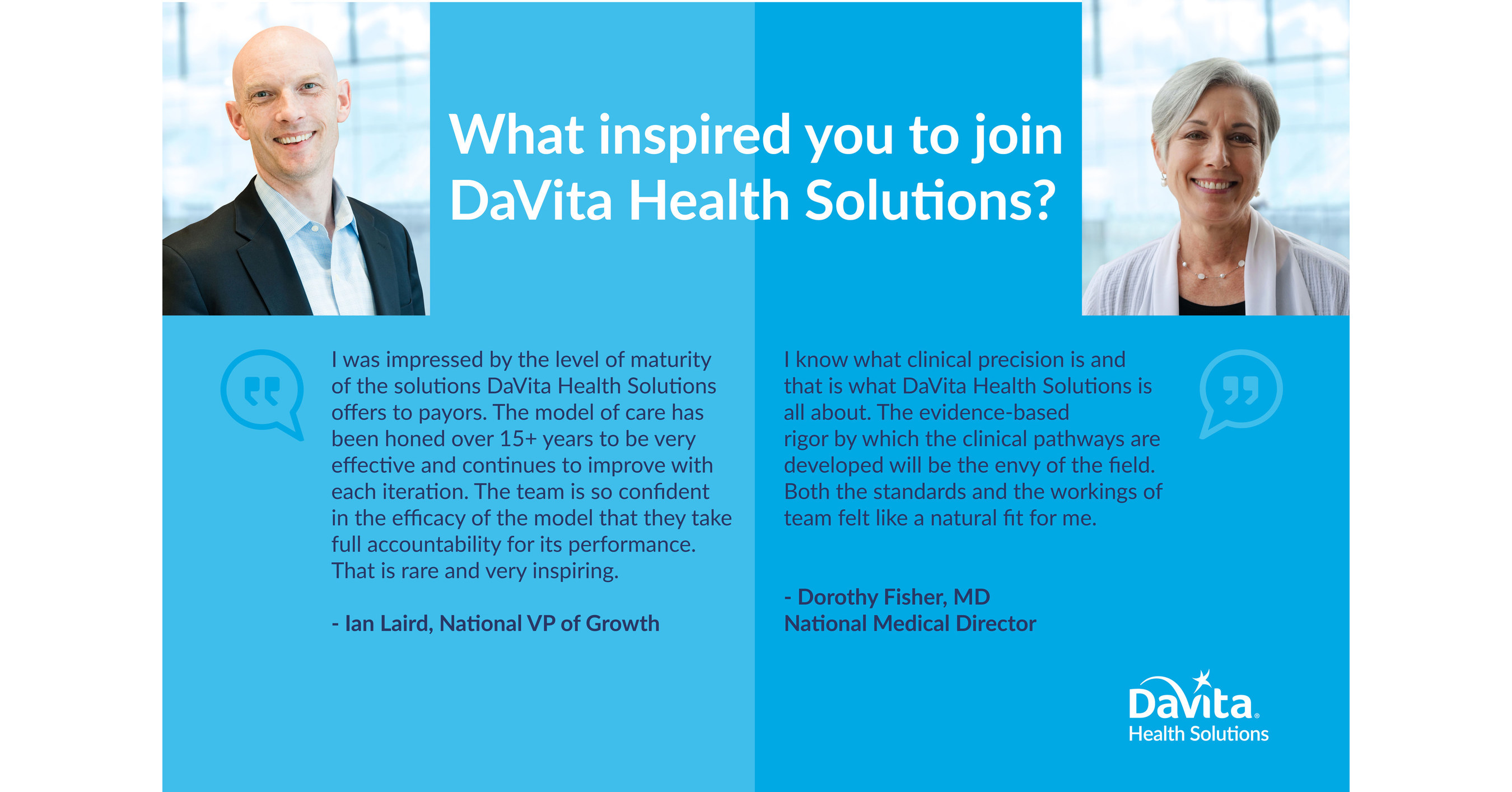 DaVita Health Solutions Grows Leadership Team