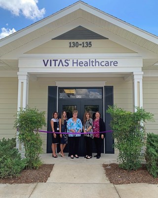 VITAS Lake-Sumter leadership team, from left: Lisa Maria Tartaglia, DO, medical director; Jade Herron, director of marketing development; Jillian Madsen, general manager; Chantal Morey, associate general manager, and Yvonne Greenlee, patient care administrator VITAS Lake-Sumter leadership team, from left: Lisa Maria Tartaglia, DO, medical director; Jade Herron, director of marketing development; Jillian Madsen, general manager; Chantal Morey, associate general manager, and Yvonne Greenlee, patient care administrator