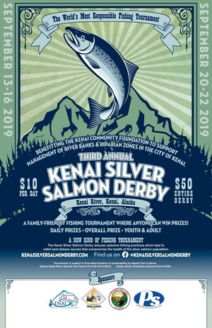 Third Annual Kenai Silver Salmon Derby, Benefiting Protection of River Banks and Riparian Zones, Opens Registration