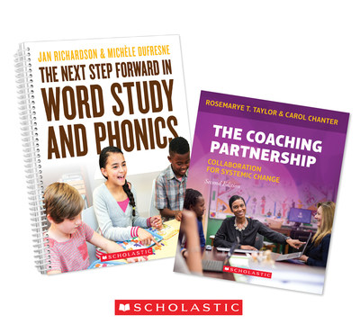 Scholastic releases two new professional books to support K–12 educators preparing for back-to-school: The Coaching Partnership by Rosemarye T. Taylor and Carol Chanter, and The Next Step Forward in Word Study and Phonics by Jan Richardson and Michèle Dufresne.