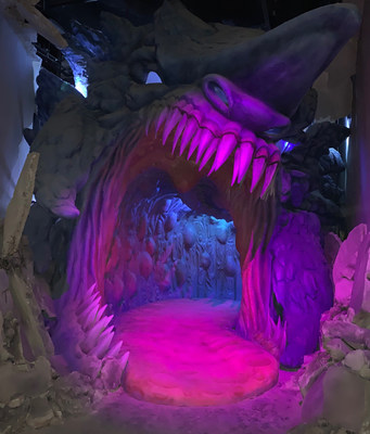 Entrance to the Pacific Rim: Shatterdome Strike Attraction's Walkthrough Experience