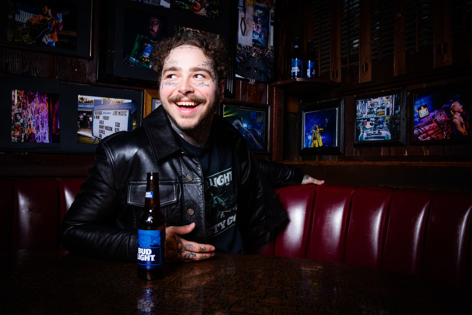 Bud Light And Post Malone Collaborate On A Limited Edition Merch Collection - wow post malone roblox id clean