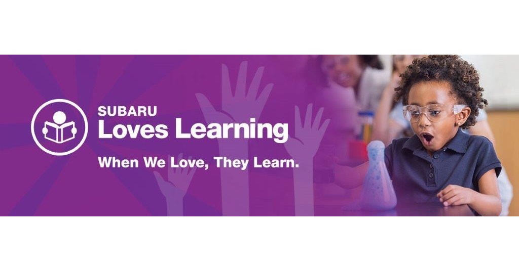 Subaru Fosters Education Through Annual "Subaru Loves Learning" Initiative