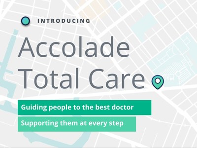 Accolade Total Care presents data intelligence generated from 13+ billion claims representing 255 million unique patients, 950,000 physicians and 1.8 million total providers -- and growing. Combined with personalized nurse-led support for both members and their providers, Accolade transforms the transactional provider search event into a strategic care guidance process. Accolade Total Care presents data intelligence generated from 13+ billion claims representing 255 million unique patients, 950,000 physicians and 1.8 million total providers -- and growing. Combined with personalized nurse-led support for both members and their providers, Accolade transforms the transactional provider search event into a strategic care guidance process.