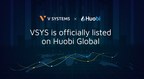 VSYS is Officially Listed on Huobi Global