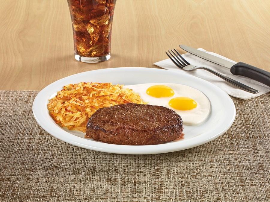It S Breakfast It S Dinner It S Denny S New Sirloin Steak Eggs