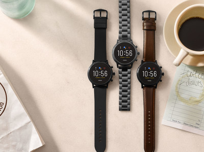 Fossil Group will launch nextgen smartwatches this fall/holiday season. Pictured: Fossil Gen 5 touchscreen smartwatches.