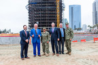 Manchester Financial Group Announces "Topping Out" of the New U.S. Navy Headquarters Building in Downtown San Diego