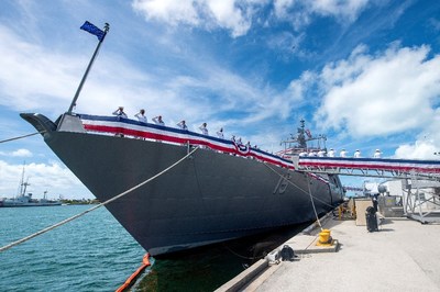 Billings (LCS 15) enters active service in the U.S. Navy fleet. Billings (LCS 15) enters active service in the U.S. Navy fleet.