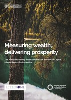 Measuring wealth, delivering prosperity