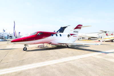 The HondaJet Elite made its debut in China at the the 2019 Asian Business Aviation Conference and Exhibition (ABACE) in Shanghai.