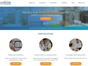 Aviacode Launches New Corporate Website Showcasing Breadth of Medical Coding, Auditing, and Global RCM Services