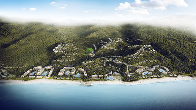 A rendering of Nia, the planned all-inclusive destination with four Marriott International brands including The Ritz-Carlton and Westin Hotels. It is set to rise in Riviera Nayarit on Mexico’s West coast.