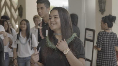 Students complete the final Leadership Exploration Institute (LEI) program for the 2018-2019 school year on the Island of Maui. The ClimbHI’s LEI program gives students exposure to the visitor industry in Hawaii. A grant from the Alaska Airlines Foundation supports the LEI program. Photo courtesy ClimbHI