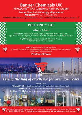 PERKLONE™ EXT Catalyst , Isomerization Grade Banner Chemicals UK