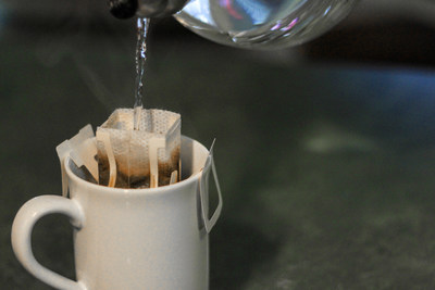 single serve pour over coffee