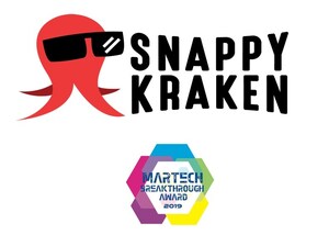 Snappy Kraken Named 'Best Overall Content Marketing Company' in 2019 MarTech Breakthrough Awards Program