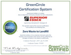Superior Essex Communications Earns 'Zero Waste to Landfill' Certification for Fifth Consecutive Year