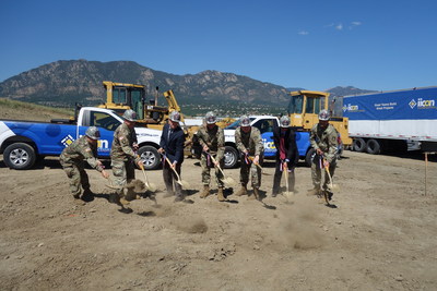 Burns & McDonnell joined IICON Construction and representatives of the Colorado Department of Military and Veterans Affairs to break ground recently on the Space Battalion Readiness Center in Colorado.