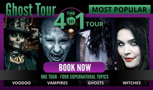 'Great 2019 Witches Brew Tours Giveaway': $10,000 Exclusive Prize Awarded During Major Upcoming Halloween Event in New Orleans