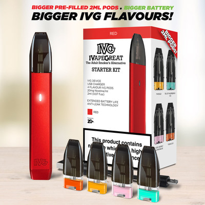 Will IVG's New Pod System Help You Switch to Vaping From Harmful Smoking?