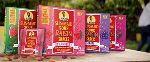 Sun-Maid's New Sour Raisin Snacks Offer Deliciously Sour Flavors of Real, Whole Fruit