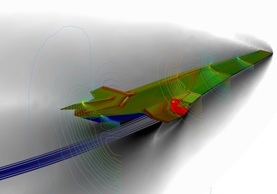 AGI and ANSYS streamline high-speed hypersonic weapon defense system design and integration. Image provided by AGI.