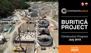 Continental Gold Provides Buriticá Project Construction Update