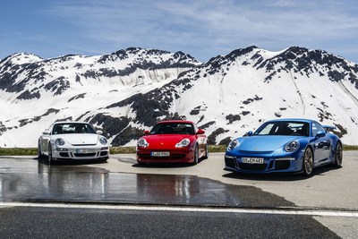 Porsche celebrates 20 years of the 911 GT3