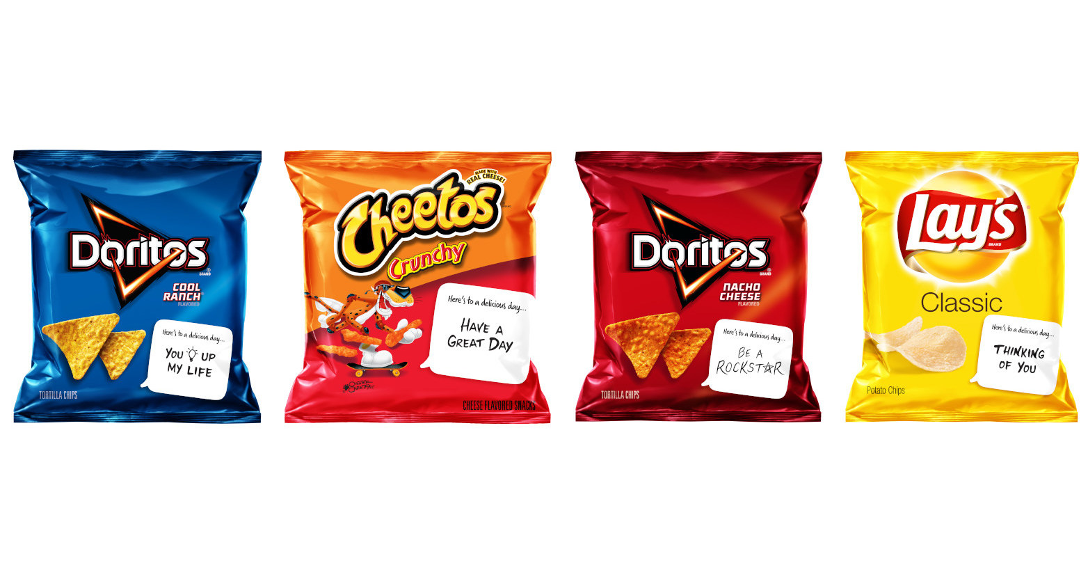 Frito-Lay Variety Packs Snackable Notes To Benefit Feed The Children ...