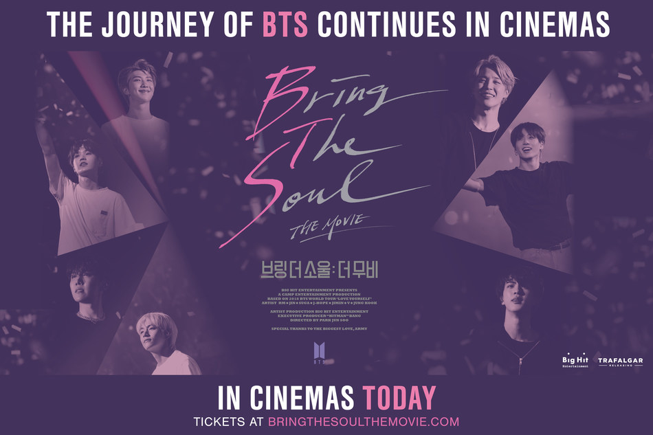 Bring The Soul The Movie The Third Bts Feature Film Opens In Theaters Today And Becomes Widest Ever Event Release