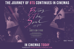 BRING THE SOUL: THE MOVIE - The Third BTS Feature Film - Opens in Theaters Today and Becomes Widest Ever Event Release