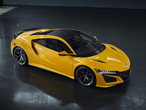 Acura NSX 2020 presenta color patrimonial Indy Yellow Pearl en la Semana del Automóvil de Monterey