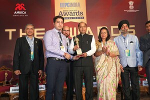 Ambica Steels Bags Award for Export Excellence by EEPC India Northern Region