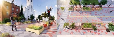 Rosemont-La Petite-Patrie - Rue Masson : un cœur de village art déco, à l'ombre des palmiers!