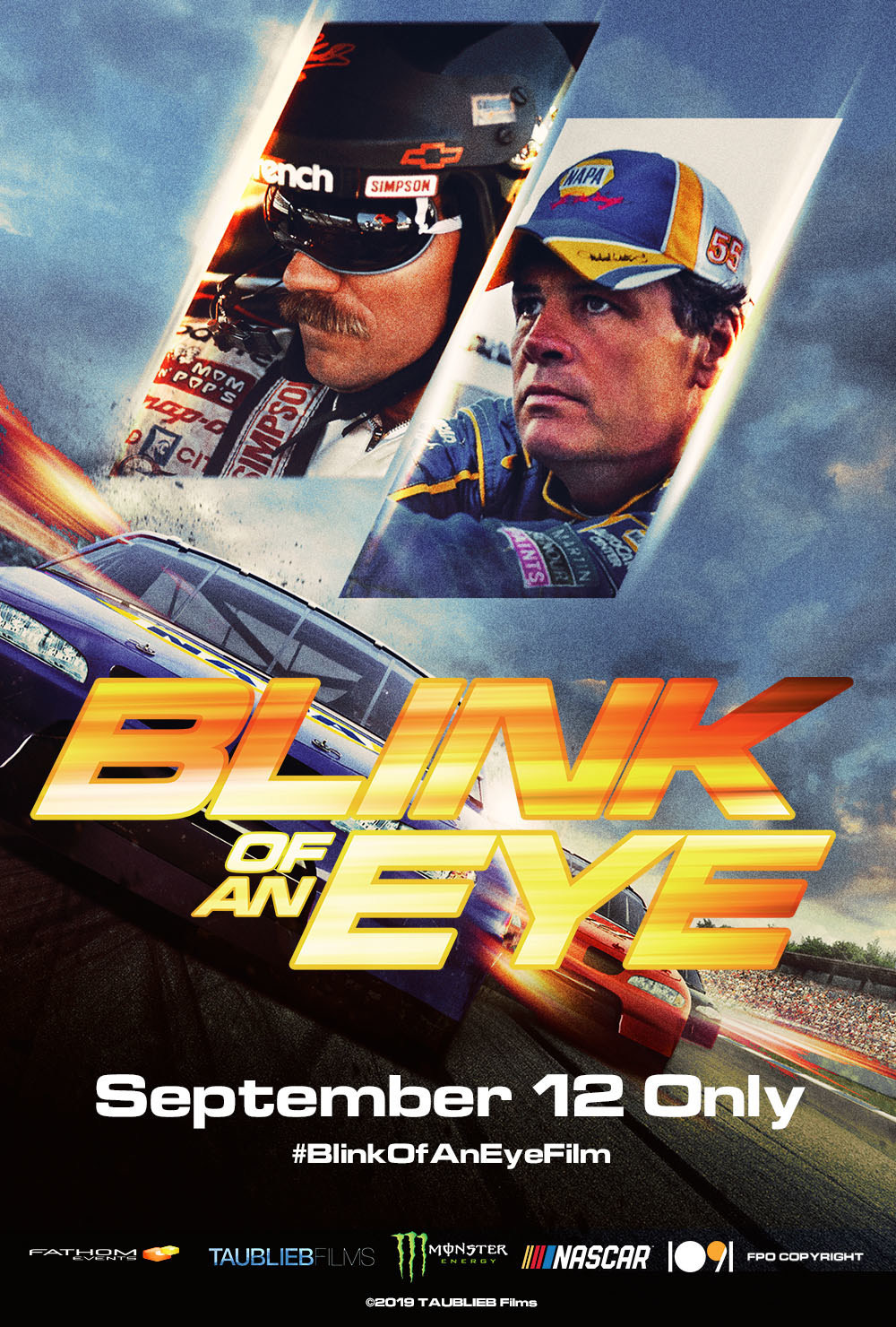 Blink Of An Eye Races Into Select Movie Theaters Nationwide September 12 Only