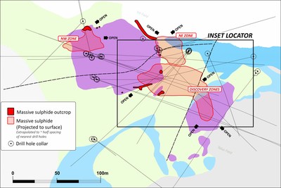 Section Map (CNW Group/Garibaldi Resources Corp.)