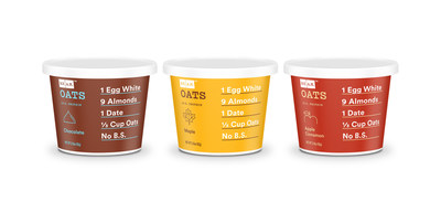 RXBAR today announced its expansion into the hot cereal category with the launch of new RX A.M. Oats, now available nationwide at RXBAR.com. RXBAR developed RX A.M. Oats to provide consumers with a premium oatmeal option made with real ingredients, increased protein and delicious flavors. RX A.M. Oats are a simple, convenient breakfast worth waking up for.