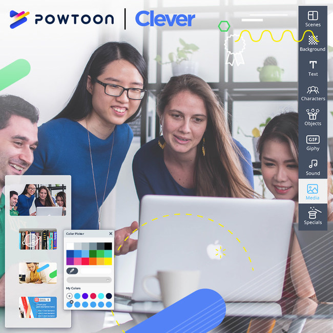 Powtoon Announces New Partnership With Clever