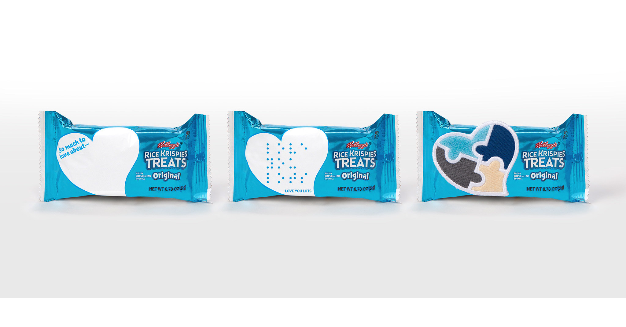 Kellogg's Rice Krispies Treats will now have braille snack notes