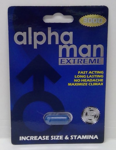 Alpha Man Extreme 3000 (CNW Group/Health Canada)