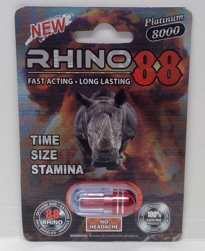 Rhino 88 Platinum 8000 (Groupe CNW/Santé Canada)