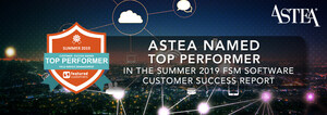 Astea International Named Top Performer in the Summer 2019 FSM Software Customer Success Report