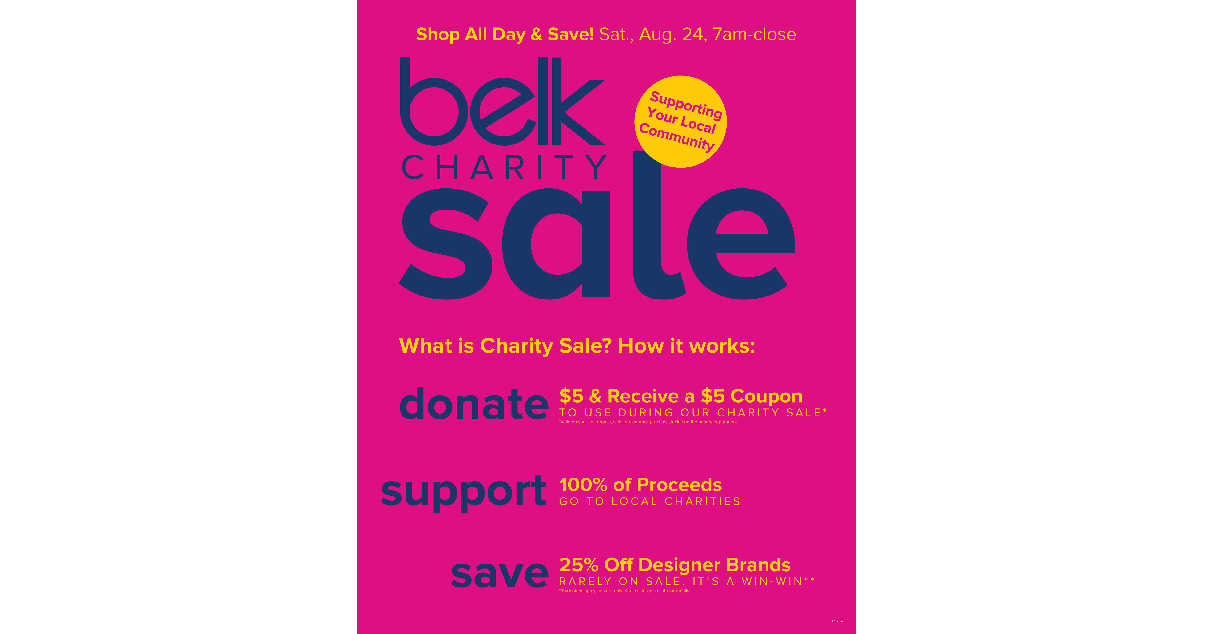 Belk's BacktoSchool Charity Sale Showcases the Power of FiveDollar