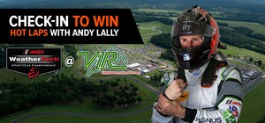 Win a Hot Lap Ride with Andy Lally at Virginia International Raceway