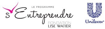 Logos : Le programme s'Entreprendre - Fondation Lise Watier et Unilever (Groupe CNW/FONDATION LISE WATIER)