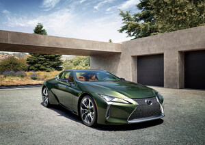 2020 Lexus LC 500 Inspiration Series Pairs Classic Color Palette with Cutting Edge Design