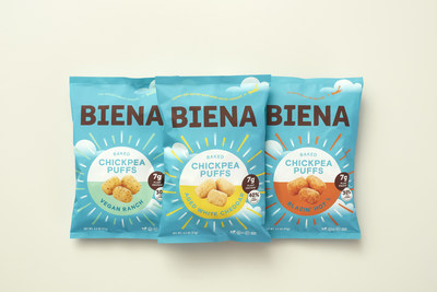 Biena recently launched Chickpea Puffs, a game-changing snack that puts taste first and is made from clean, nutrient-dense ingredients. The funding from MAW Investments will support continued acceleration of the Biena brand.